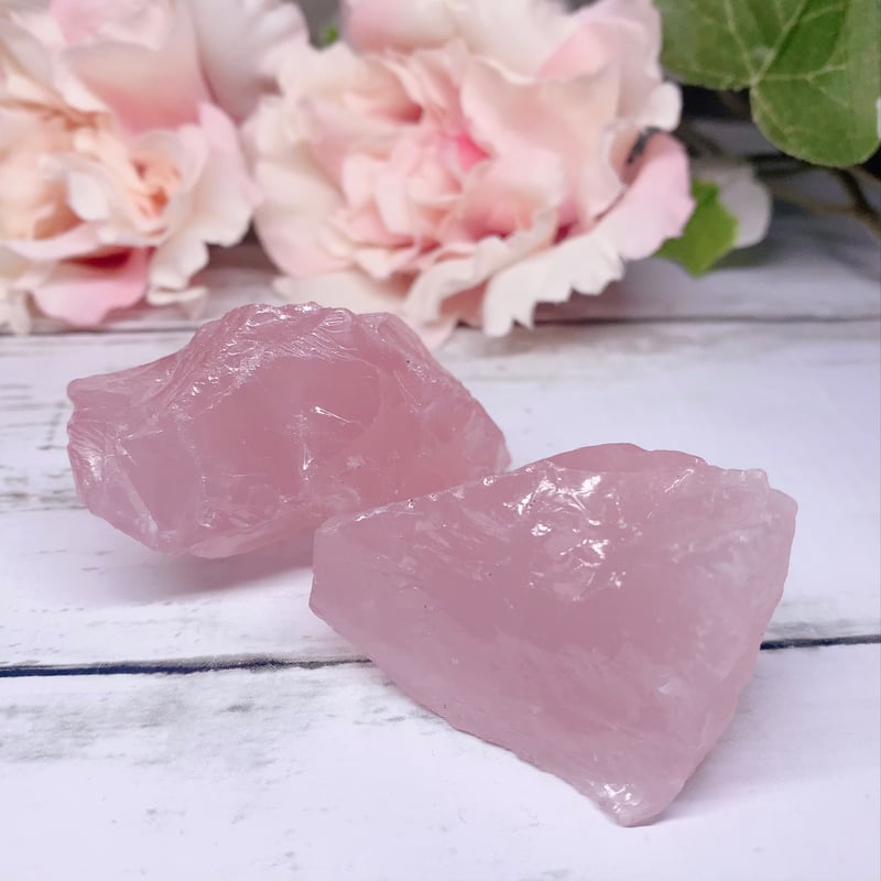 ローズクォーツ　原石 最高品質ローズクォーツ原石(Rose Quartz) North of Amabatodrazaka