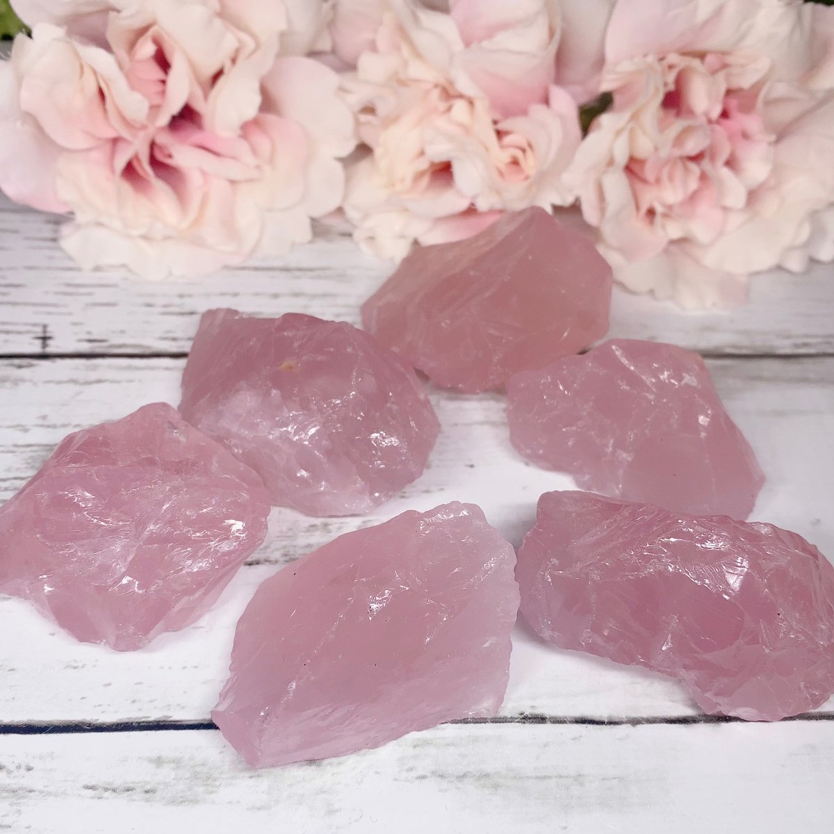 原石】深い愛情と情熱 ディープカラーローズクォーツ | pundarika