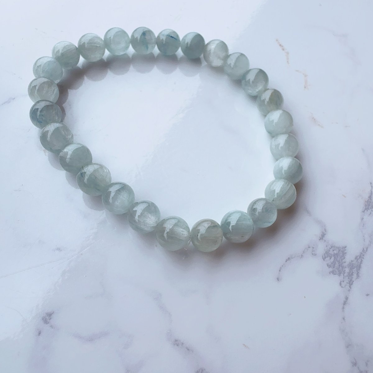 アイシーグリーンカイヤナイト 7.3mm 4A 内径16cm | pundarika