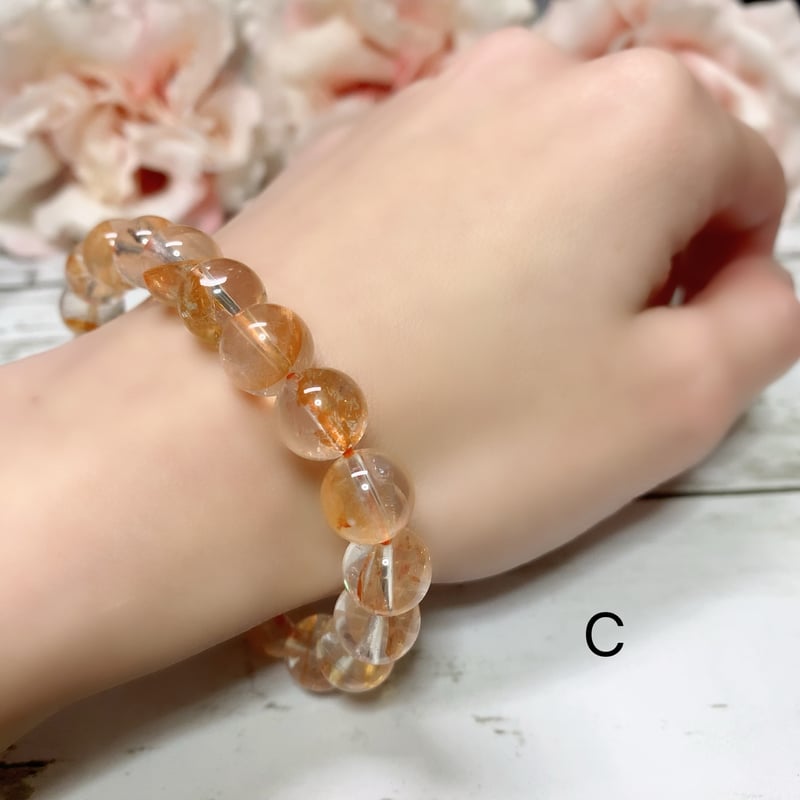 創造性・生命力・楽観】オーロラクォーツオレンジ 8-10mm | pundarika