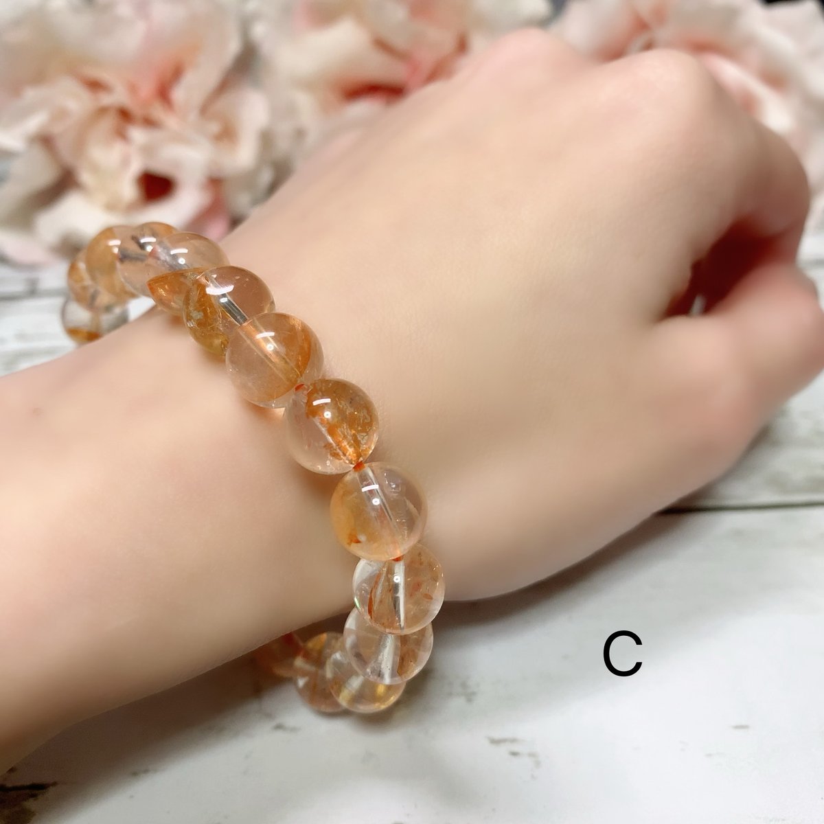 創造性・生命力・楽観】オーロラクォーツオレンジ 8-10mm | pundarika