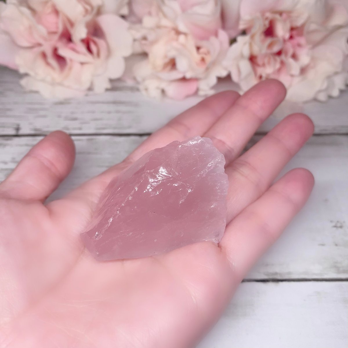 原石】深い愛情と情熱 ディープカラーローズクォーツ | pundarika