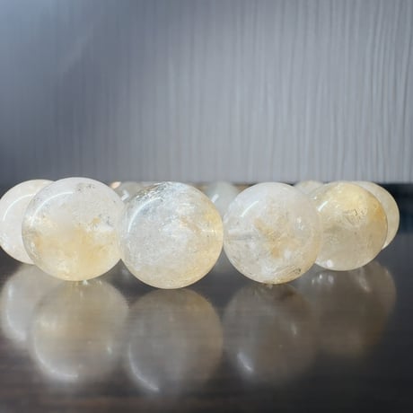 シトリンインクォーツ 15mm 内径17.5cm