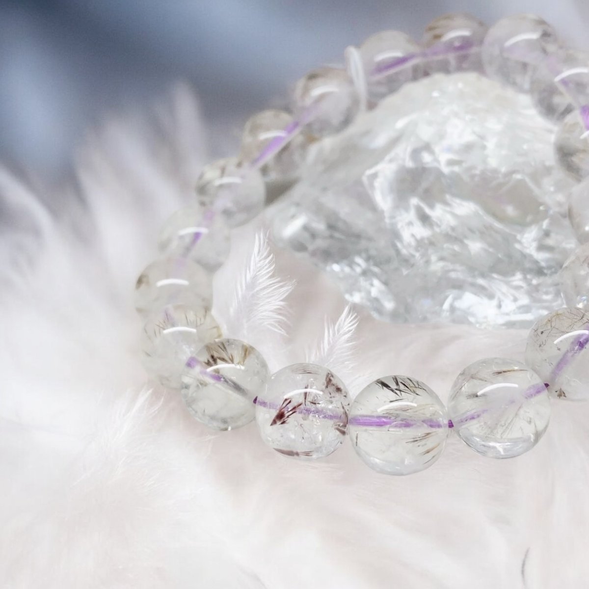 願いを運ぶ天使の羽 カコクセナイトインクォーツ | pundarika