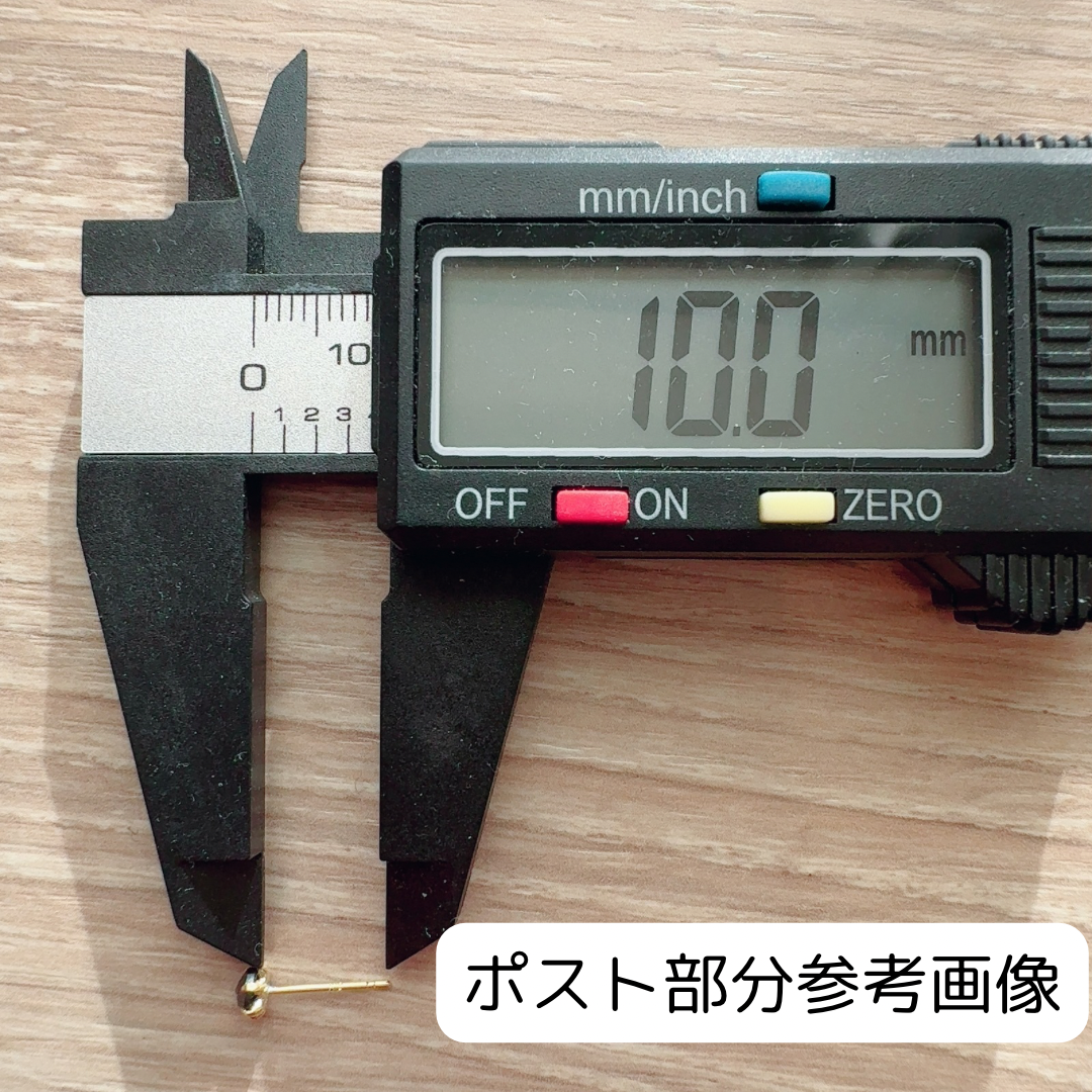 ピアス］K18YG ブラックダイヤモンド 0.4ct | pundarika