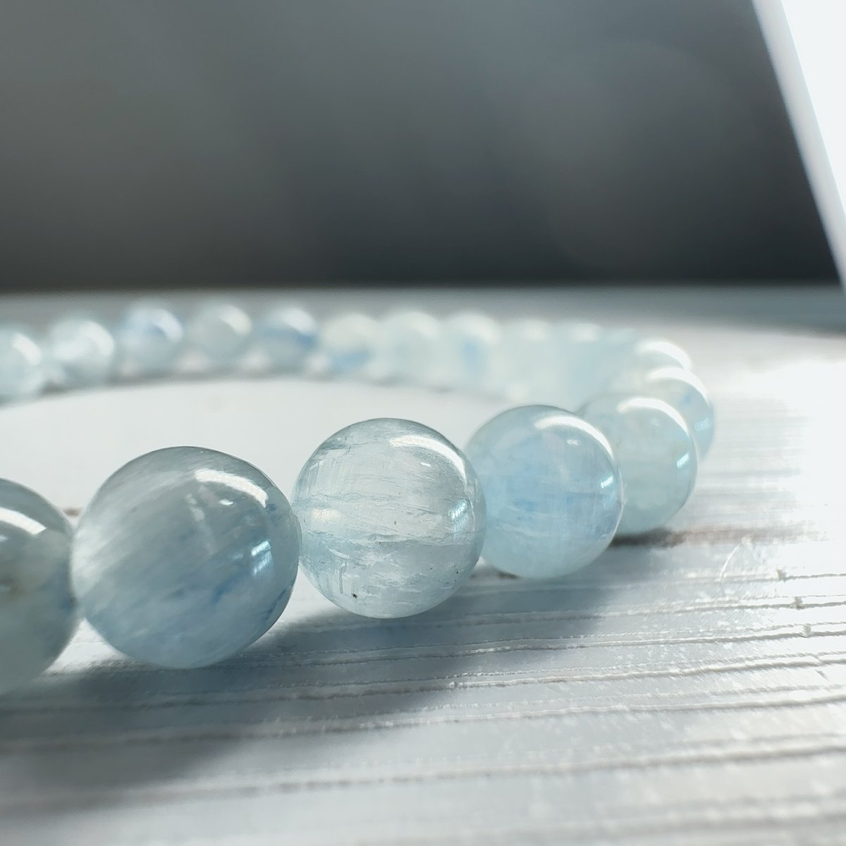 アイシーグリーンカイヤナイト 7.3mm 4A 内径16cm | pundarika