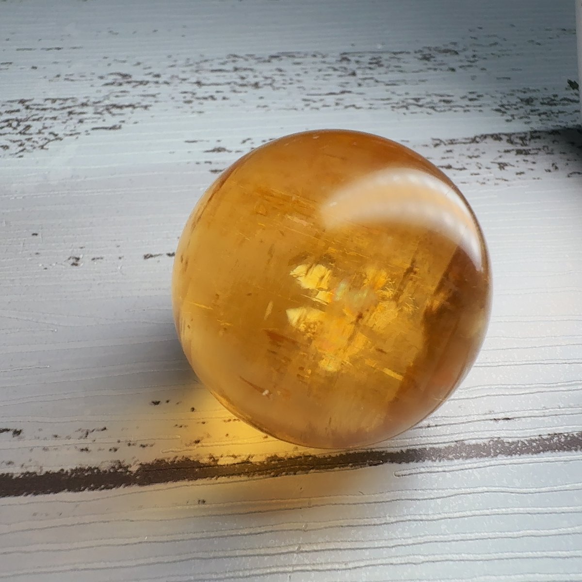 置物】スフィア ゴールデンカルサイト30mm | pundarika