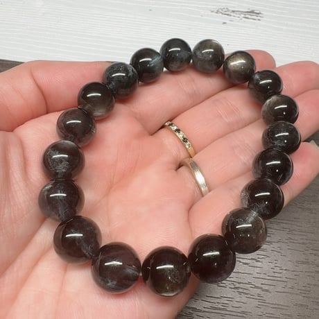 【ファイナルグレード】深海の秘宝 ブラックアクアマリン10mm