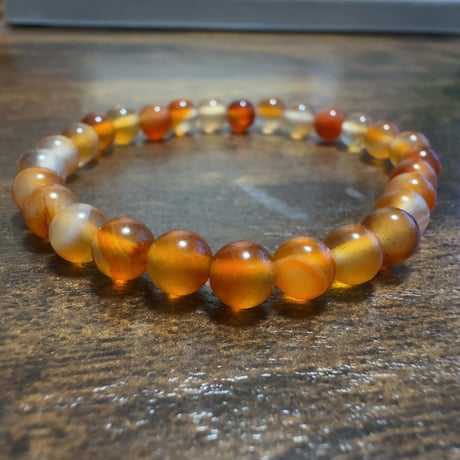 みっちゃん◆オレゴンサンストーンブレスレット✧ホワイトトパーズ✧14kgf みっちゃん様専用◇オレゴンサンストーンブレスレット✧ホワイト