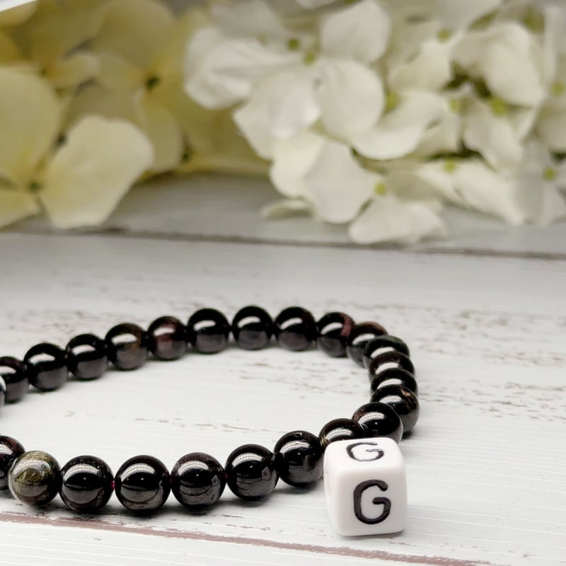 8.2㎜ ブラックパープルキャッツアイトルマリン ブレスレット 【公式通販】