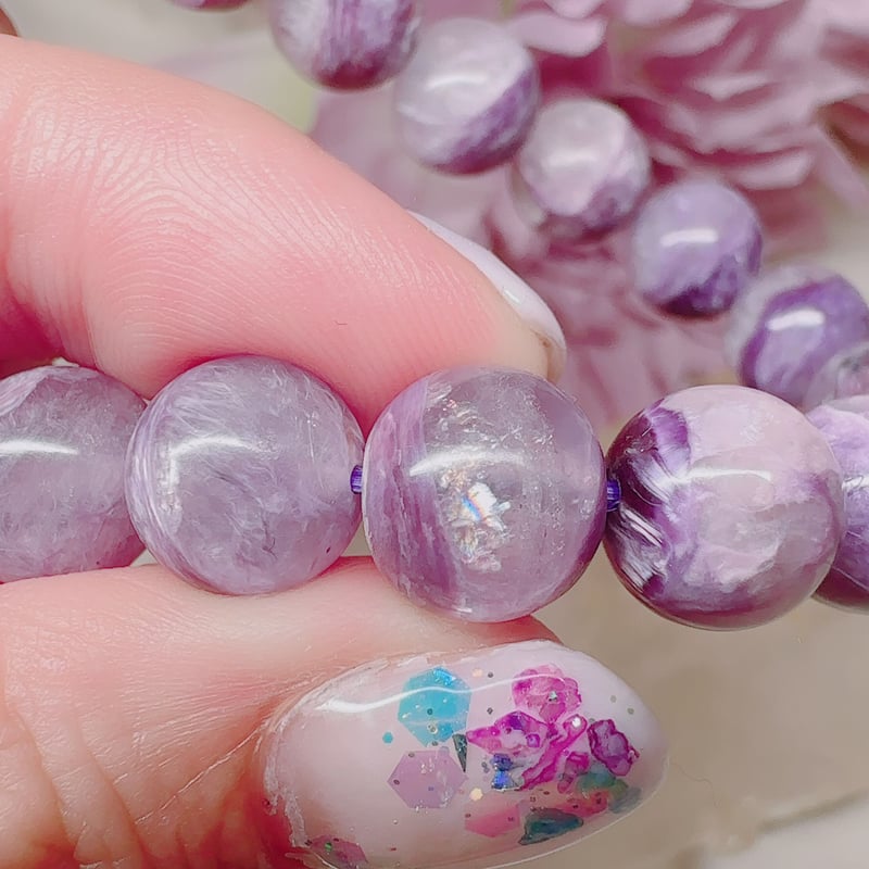 【超希少石/最強品質】エンジェルシリカ＊12mm＊　天然石ブレスレット 超希少石/最強品質】エンジェルシリカ＊12mm＊ 天然石