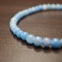 A無着色グリーン桜瑪瑙 9.5mm 内径17.5cm | pundarika