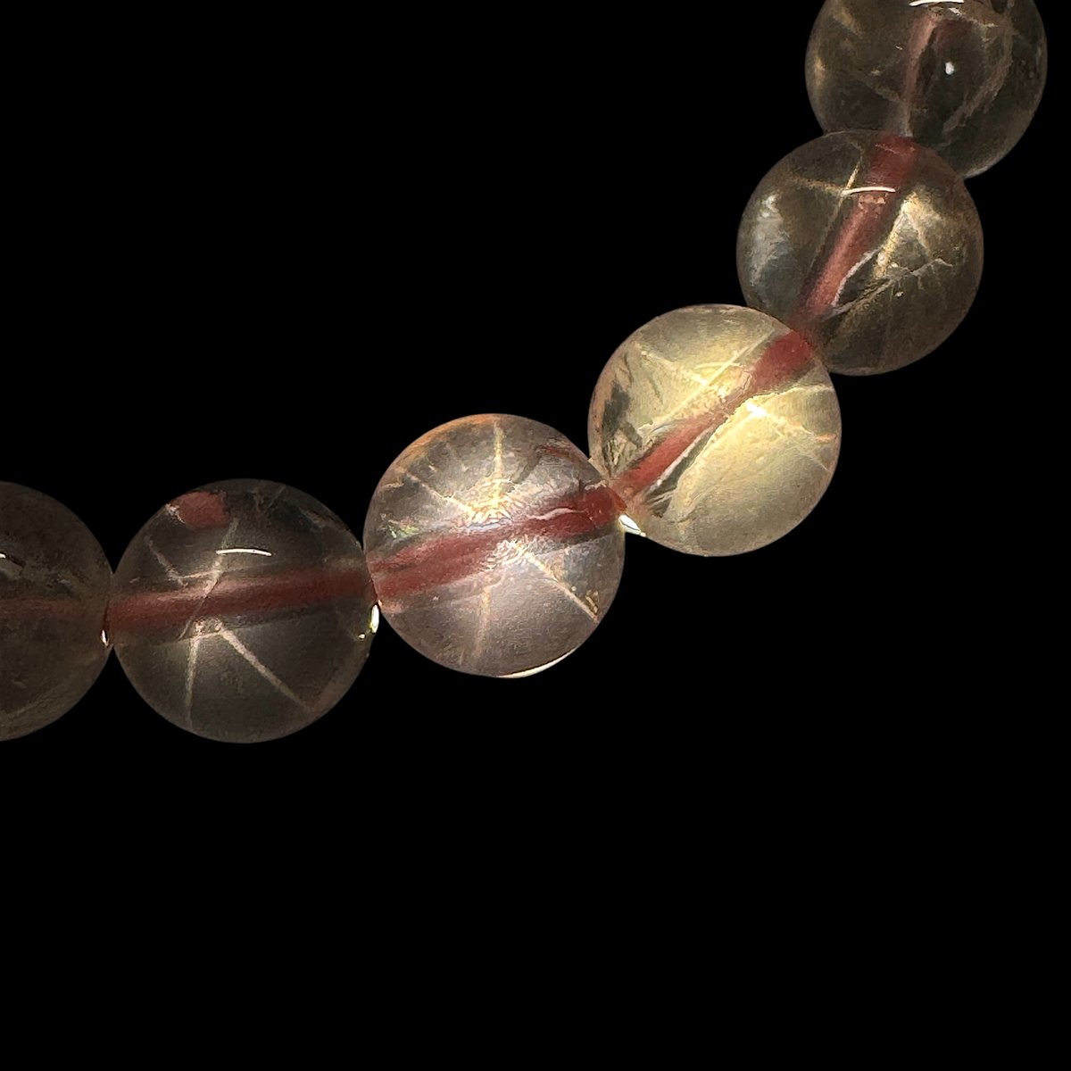 限定1✨皇高波動ブレス✨虹入りスターローズクオーツ 【公式通販】