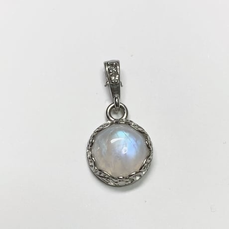 ［ペンダント］ムーンストーン　 21.6×11.5mm