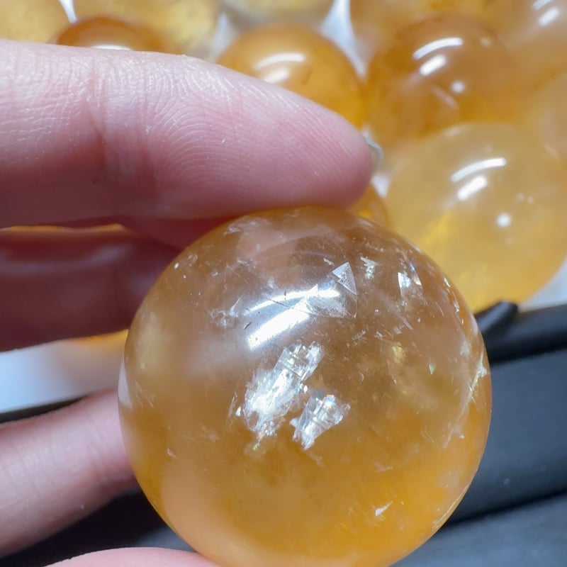 ゴールデンカルサイトスフィアBIGサイズ♡No.2279 1kg ゴールデンカルサイトスフィアBIGサイズ♡No.2279 1kg オレンジカル