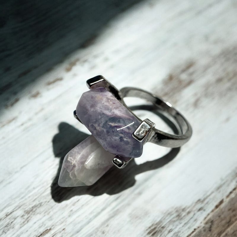 指輪】フローライト 勉強や仕事運をサポート | pundarika