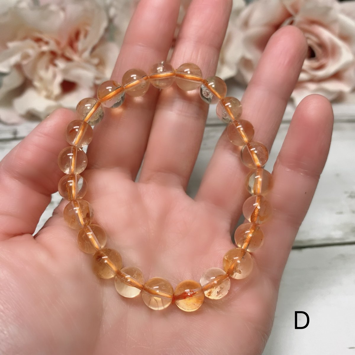 創造性・生命力・楽観】オーロラクォーツオレンジ 8-10mm | pundarika