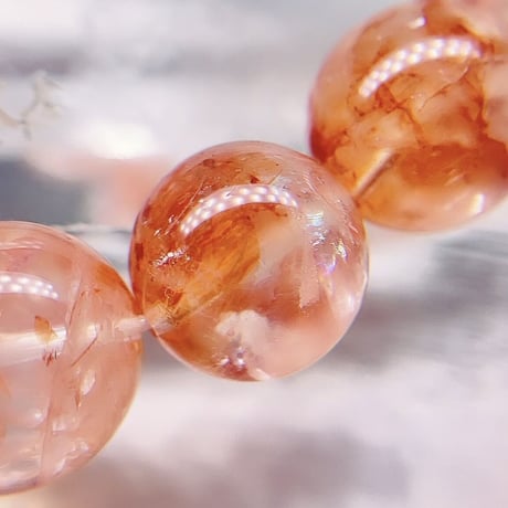 推し活応援ストーン ライモナイトインクォーツ   14mm