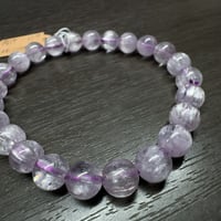 虹入りキャッツアイクンツァイト8.3mm ファイナルグレード