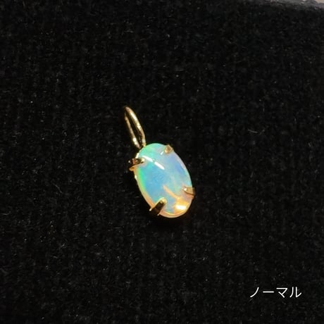 栃木県S様専用　18金ウォーターオパールペンダントトップ　1/27　23:59開放