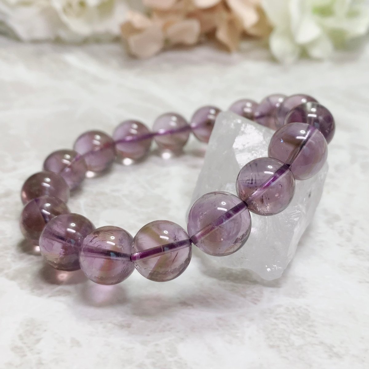 柔らかな山の陽光 アメジストファントム 12.6mm | pundarika