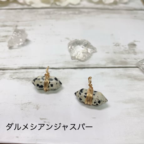 ［ペンダント］k18gp ころんと可愛いダブルポイント