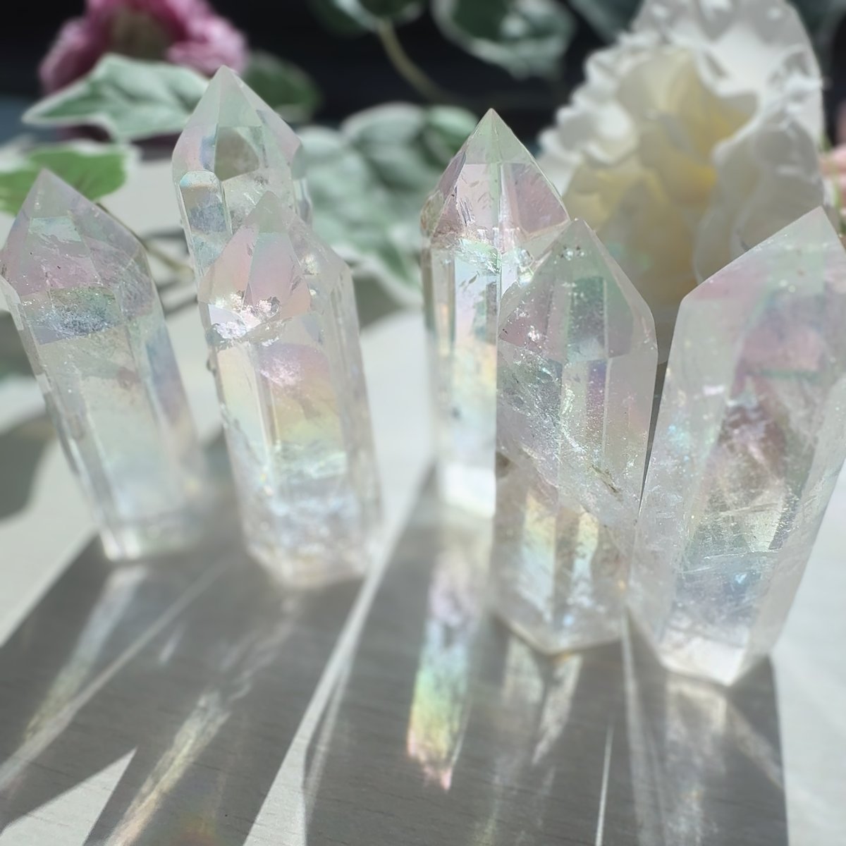 O10☆特別ご提供☆癒し♡と浄化☆【12.5mmレインボーオーラ