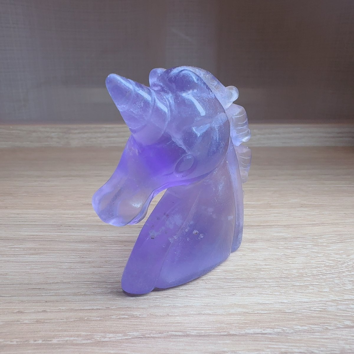 彫刻】フローライト ユニコーン | pundarika