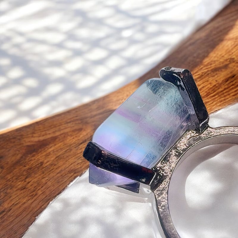 指輪】フローライト 勉強や仕事運をサポート | pundarika