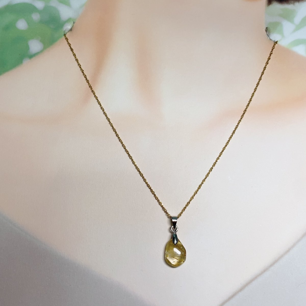 太陽の輝き ゴールデンルチル ペンダントトップ | pundarika