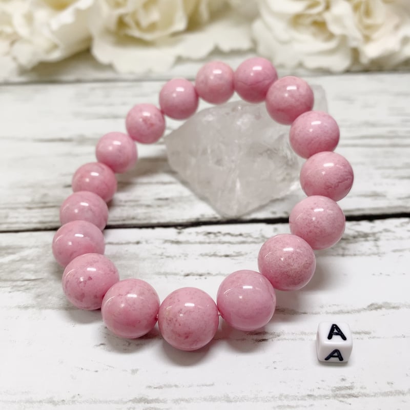 A 桜吹雪の癒し石 サクラロードナイト 11.7mm 内径約16cm | pundarika