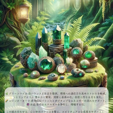 【郵送】森の精霊の宝物ポストカード
