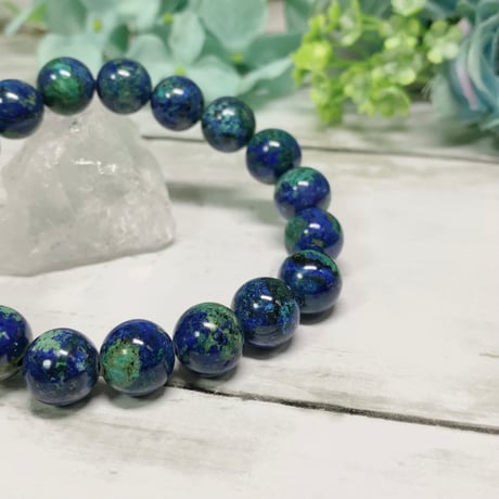 宇宙と繋がり霊性を高め幸運を得る✩.*カイヤナイト＆K2アズライト ブレス 宇宙と繋がり霊性を高め幸運を得る✩.*カイヤナイト＆K2アズライト