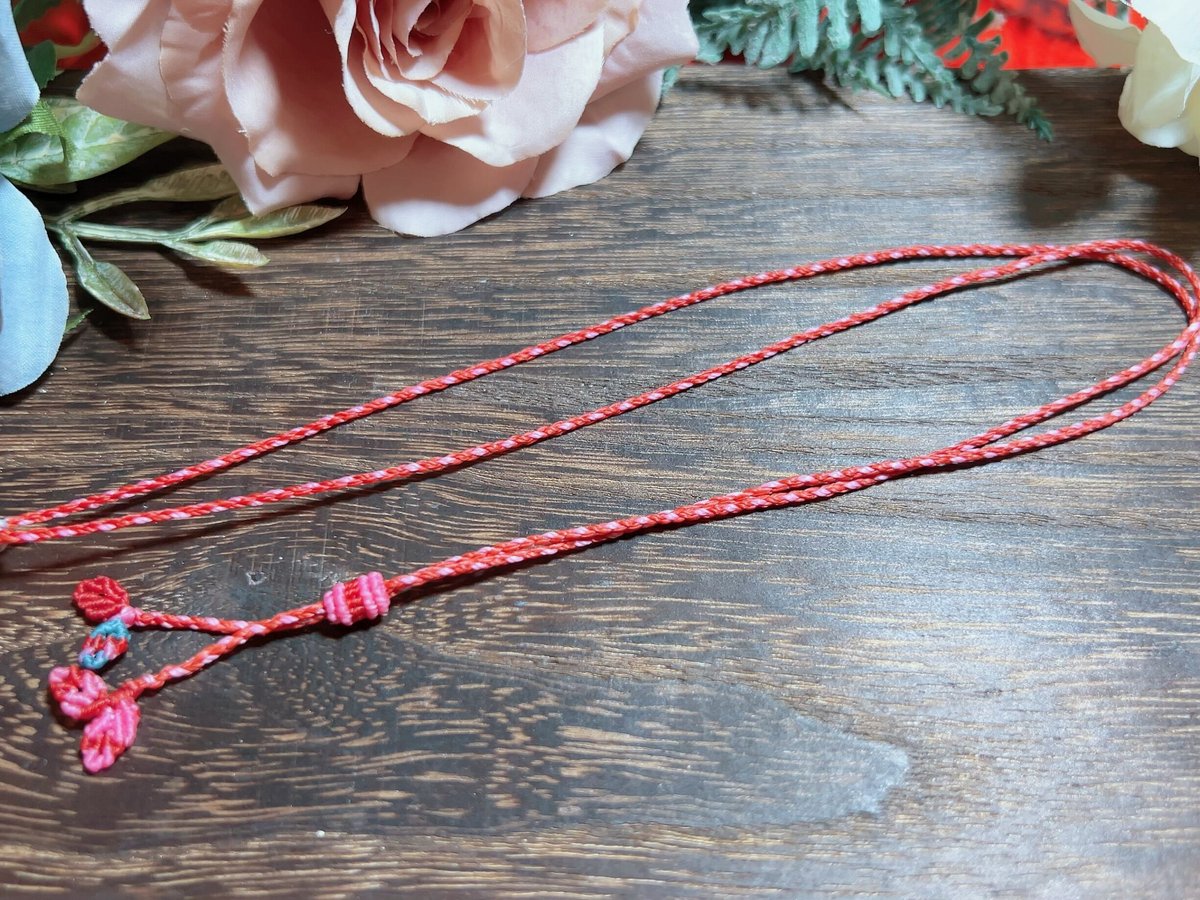 あーちゃ商店ページ⌘ ヘンプ紐マクラメ編みネックレス あーちゃ商店ページ⌘ ヘンプ紐マクラメ編みネックレス あーちゃ