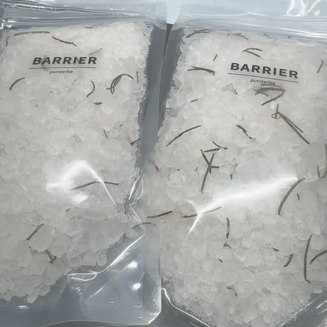 ［開運ソルト］Barrier Salt　〜雨の日の浄化結界〜【清潔感のある香りのバリアソルト】