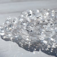［ブレスレット］水晶 スターカット　〜光を集める水晶〜【空間を澄ませる石】