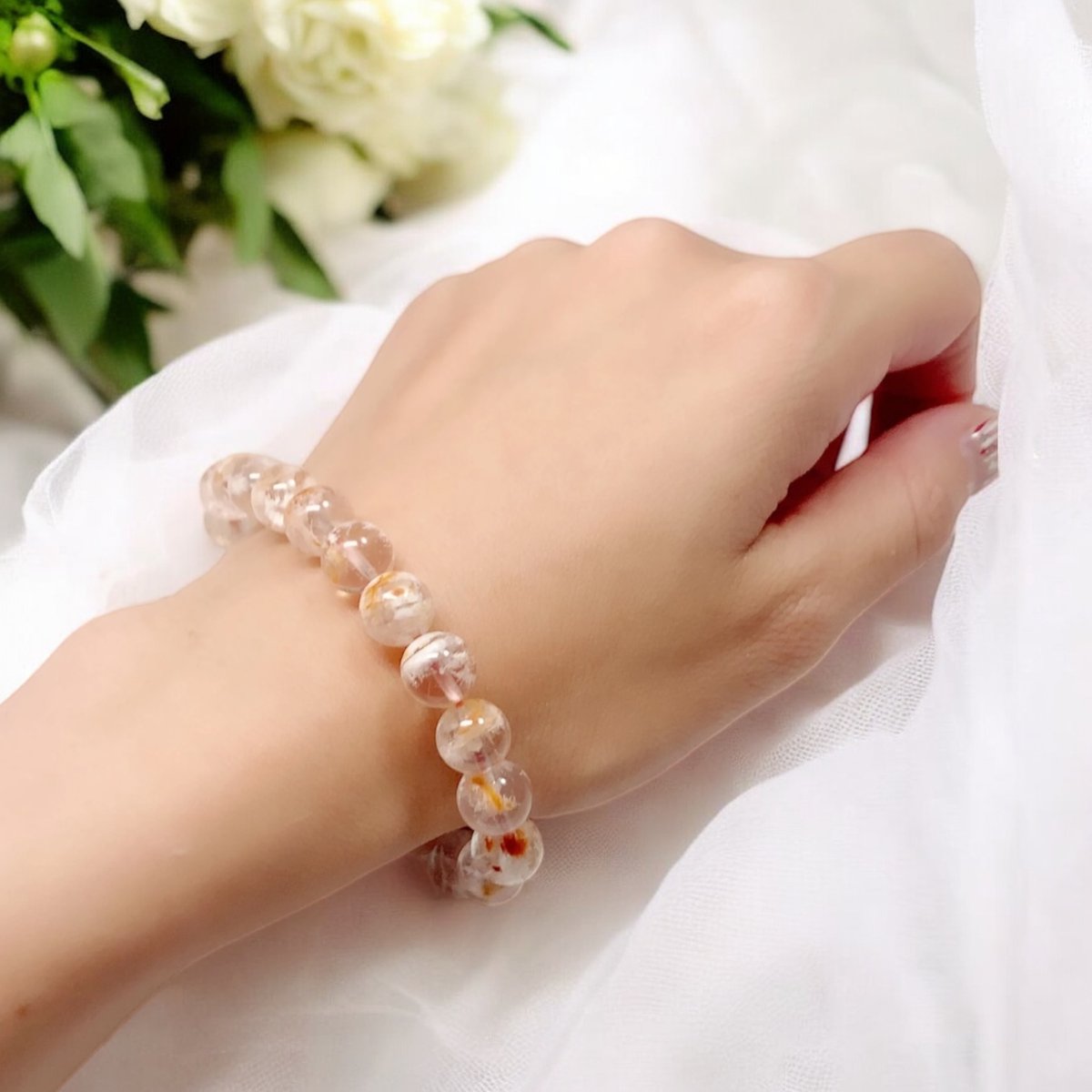 【レア】セリサイトインローズクォーツ カクカクハート 専用 レア】セリサイトインローズクォーツ カクカクハート 専用 レア