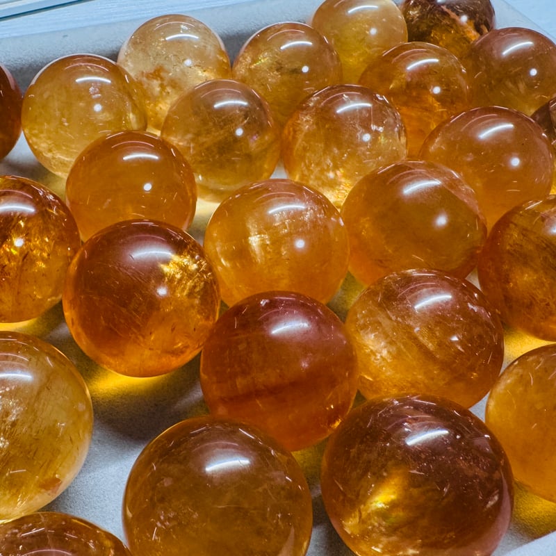 ゴールデンカルサイト　1kg ゴールデンカルサイト玉 1kgセット（現品）No,6