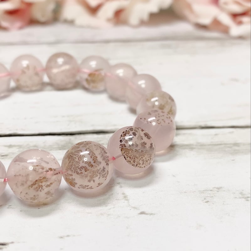 成長・繋がり・調和】ピンクデンドリティック 12.8mm G | pundarika