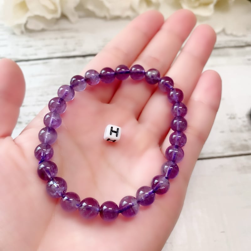 夢と現実のバランスを整える アメジスト ブレスレット | pundarika 