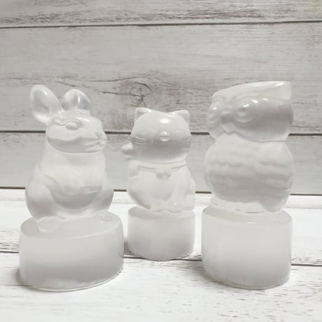 ［彫刻］セレナイト 縁起物モチーフ 5cm