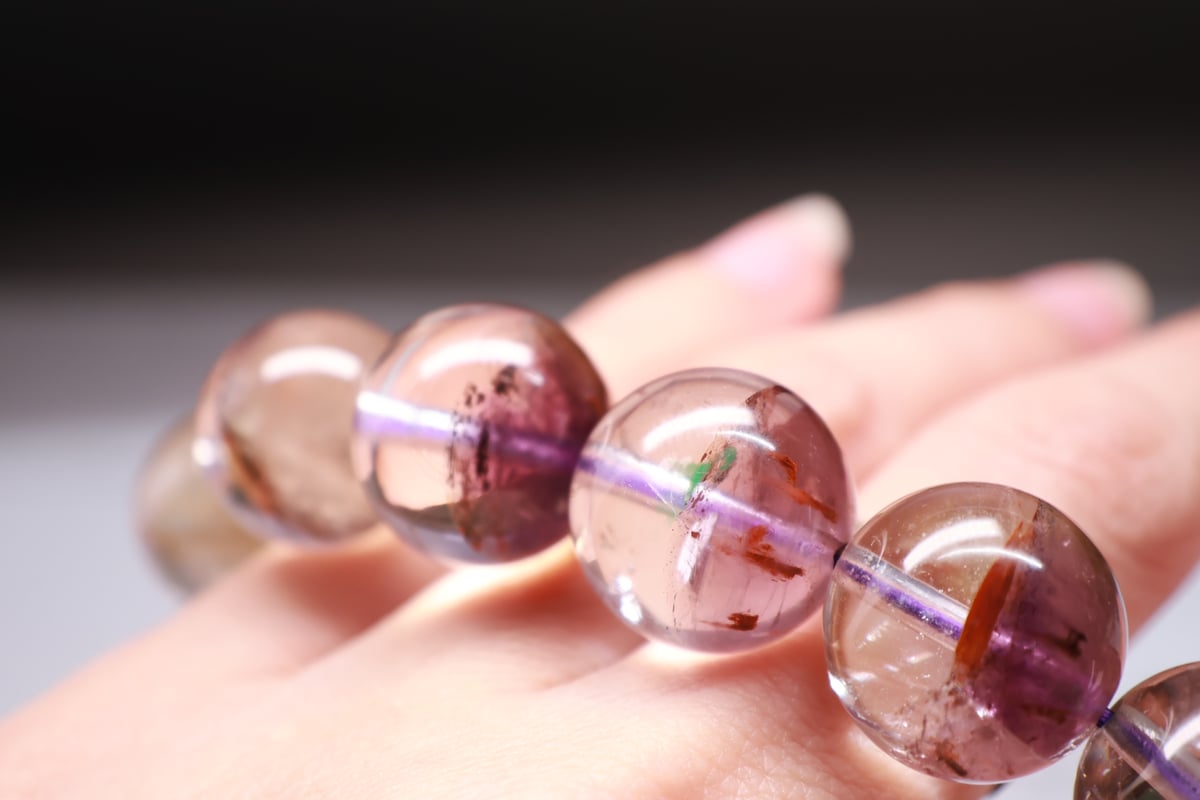 ブレスレット］オーラライト23 14mm内径17cm | pundarika