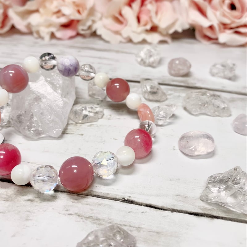 ☆インペリアルロードナイト 7.3ミリ珠 ブレスレット③(SA＋) 【公式通販】