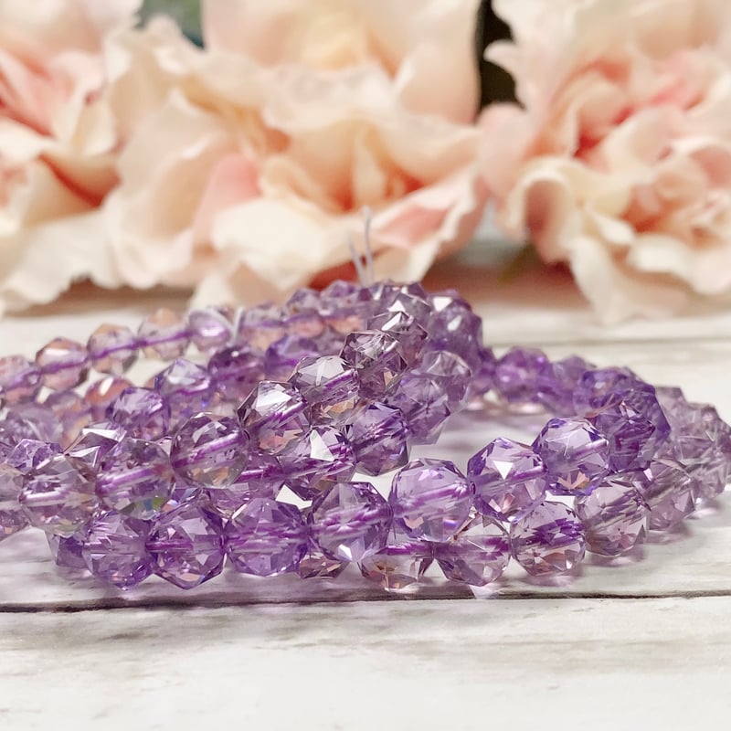 スターカットピンクアメジスト 8mm | pundarika