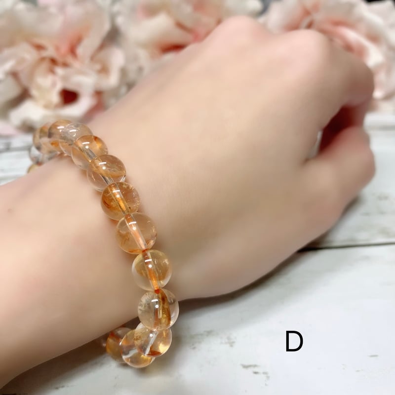 創造性・生命力・楽観】オーロラクォーツオレンジ 8-10mm | pundarika