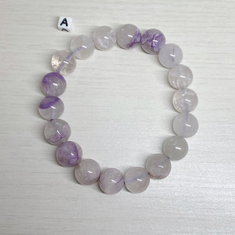 希少石！！エンジェルシリカ(チャロアイトシリカ)12mm