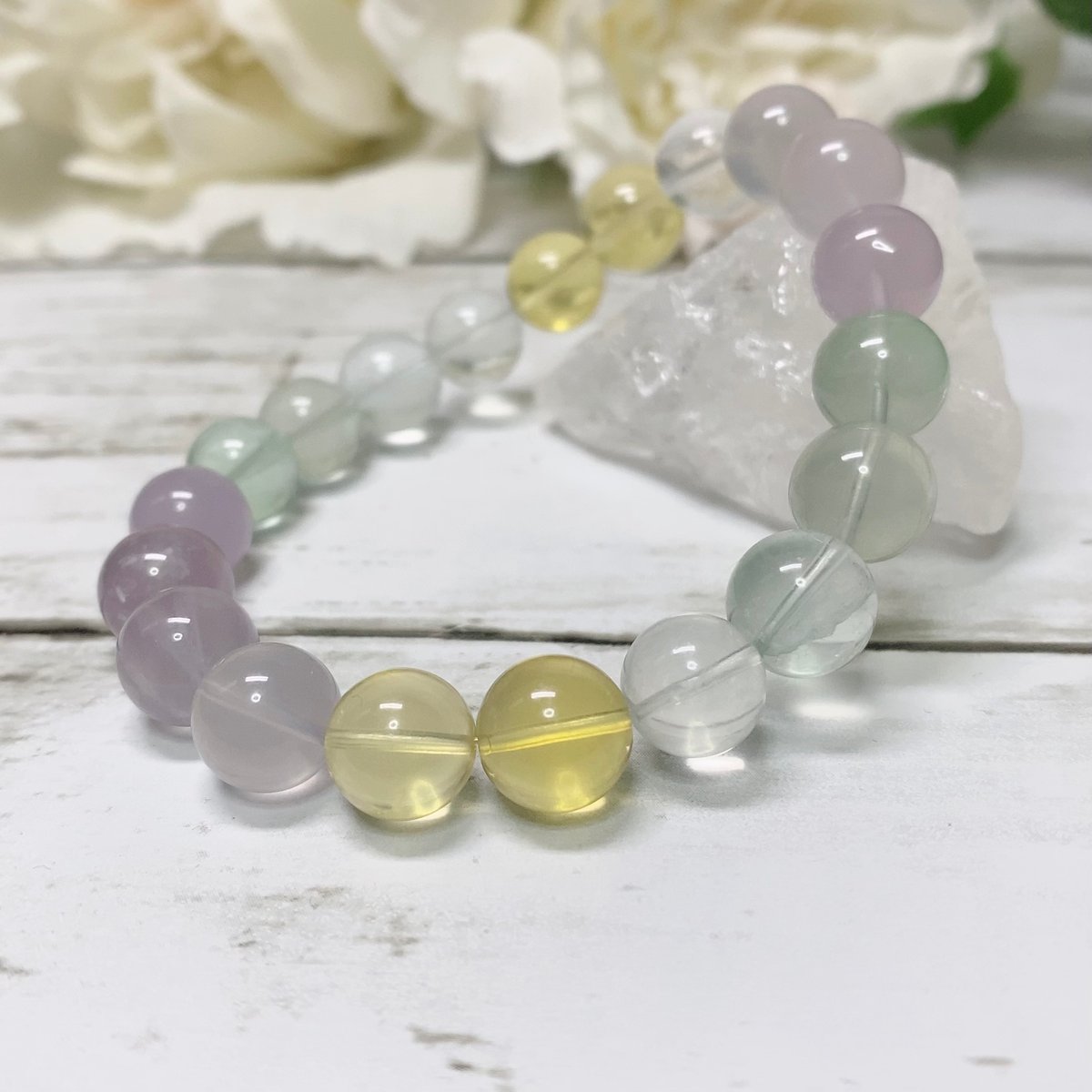 明瞭・集中・創造】マルチカラーフローライト 10.3mm D | pundarika