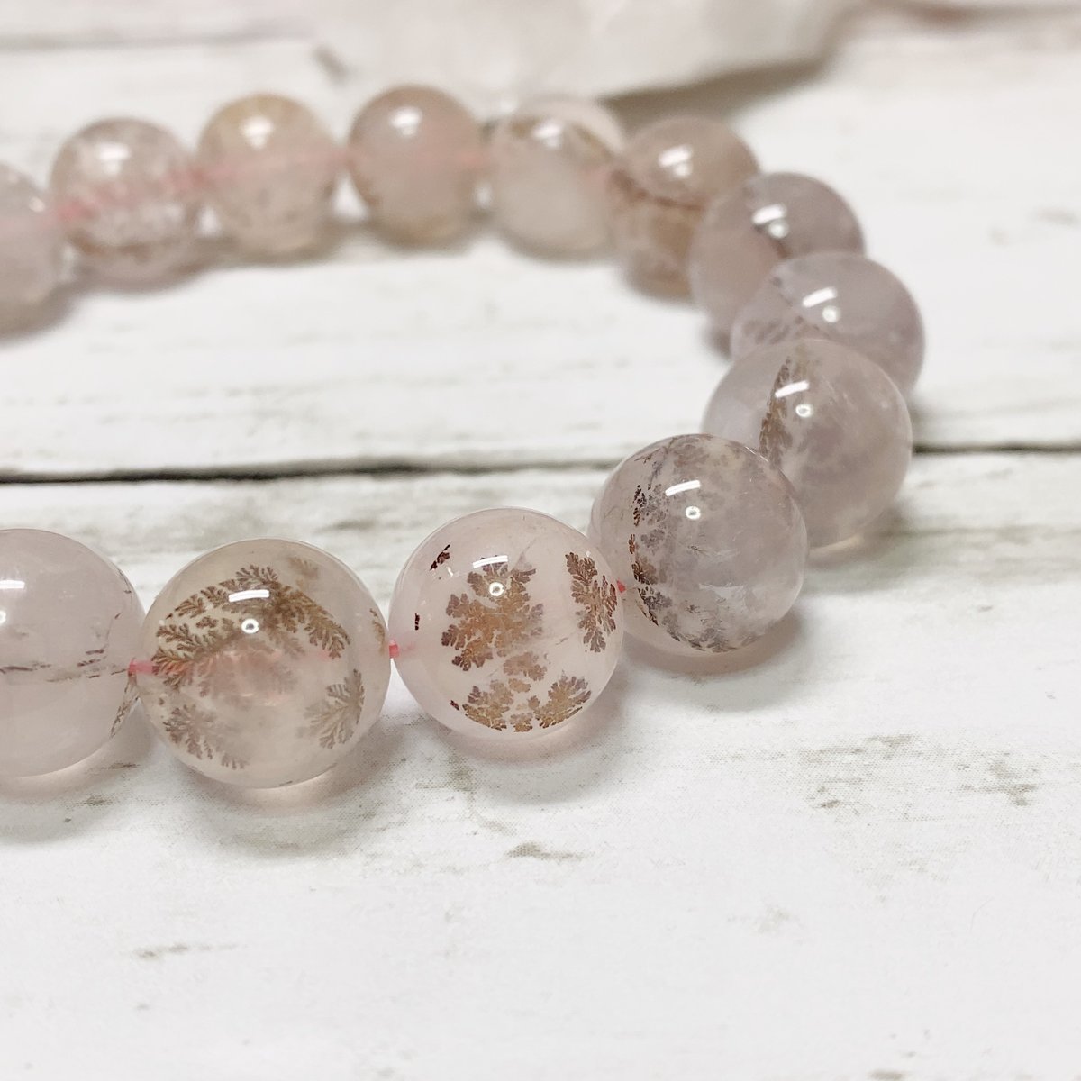 成長・繋がり・調和】ピンクデンドリティック 12.8mm F | pundarika