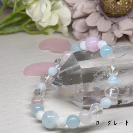 こころ和なごませる春のブレスレット レイキ画像ポストカード付き