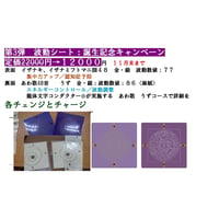 龍体文字フトマニ図・高波動チップ入りシート結界用（龍体文字普及推進協議会公式グッズ）